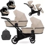Καρότσι διδύμων Brav duo 3in1  beize