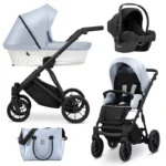 Καρότσι Invento 3in1 blue eko