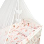 Σετ προίκα κούνιας pink fairy 70/140