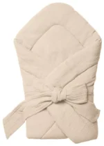Κουβέρτα αγκαλιάς (χωνάκι ) muslin μπέζ